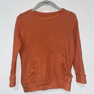 Toddler Girl Waffle Knit Sweater